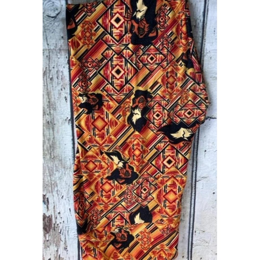 Disney Lularoe Villian Scar Leggings